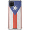 Puerto Rico Flag Distressed Galaxy A12 Clear Case